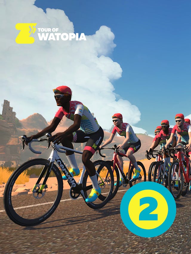 Stage 2 2021 Tour of Watopia Cycling Zwift